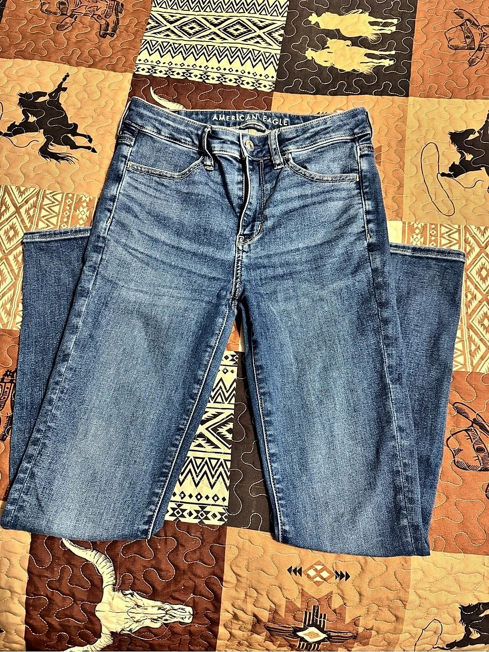 American Eagle Next Level Stretch Slim Jeans Blue Size 6